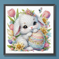 Preview: Diamond Painting Osterhase & Ei